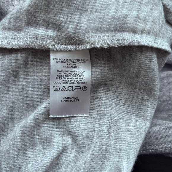 LOFT Knotted Front Long Sleeve Shirt - Picture 4 of 6